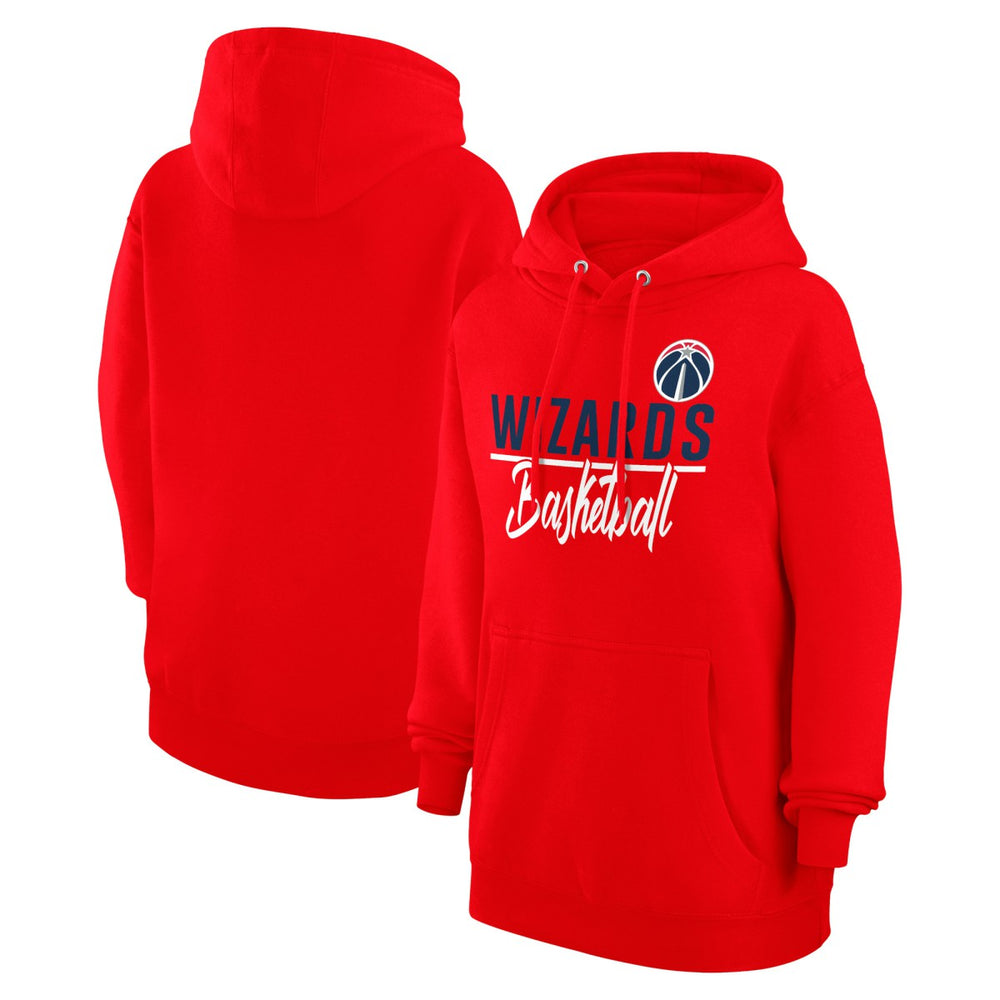 Washington Wizards G-III 4Her by Carl Banks Women's Graphics Fleece Pullover Hoodie - Red outlet