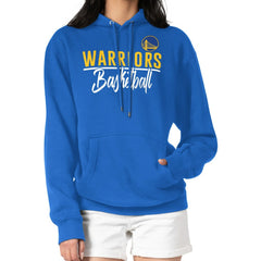 Golden State Warriors G-III 4Her by Carl Banks Women's Graphics Fleece Pullover Hoodie sale - Royal for sale