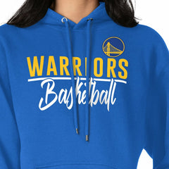 Golden State Warriors G-III 4Her by Carl Banks Women's Graphics Fleece Pullover Hoodie sale - Royal for sale