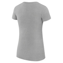Denver Nuggets G-III 4Her by Carl Banks Women's Super-Slim Fit Lightweight Team Sport V-Neck T-Shirt sale - Heather Gray cheap
