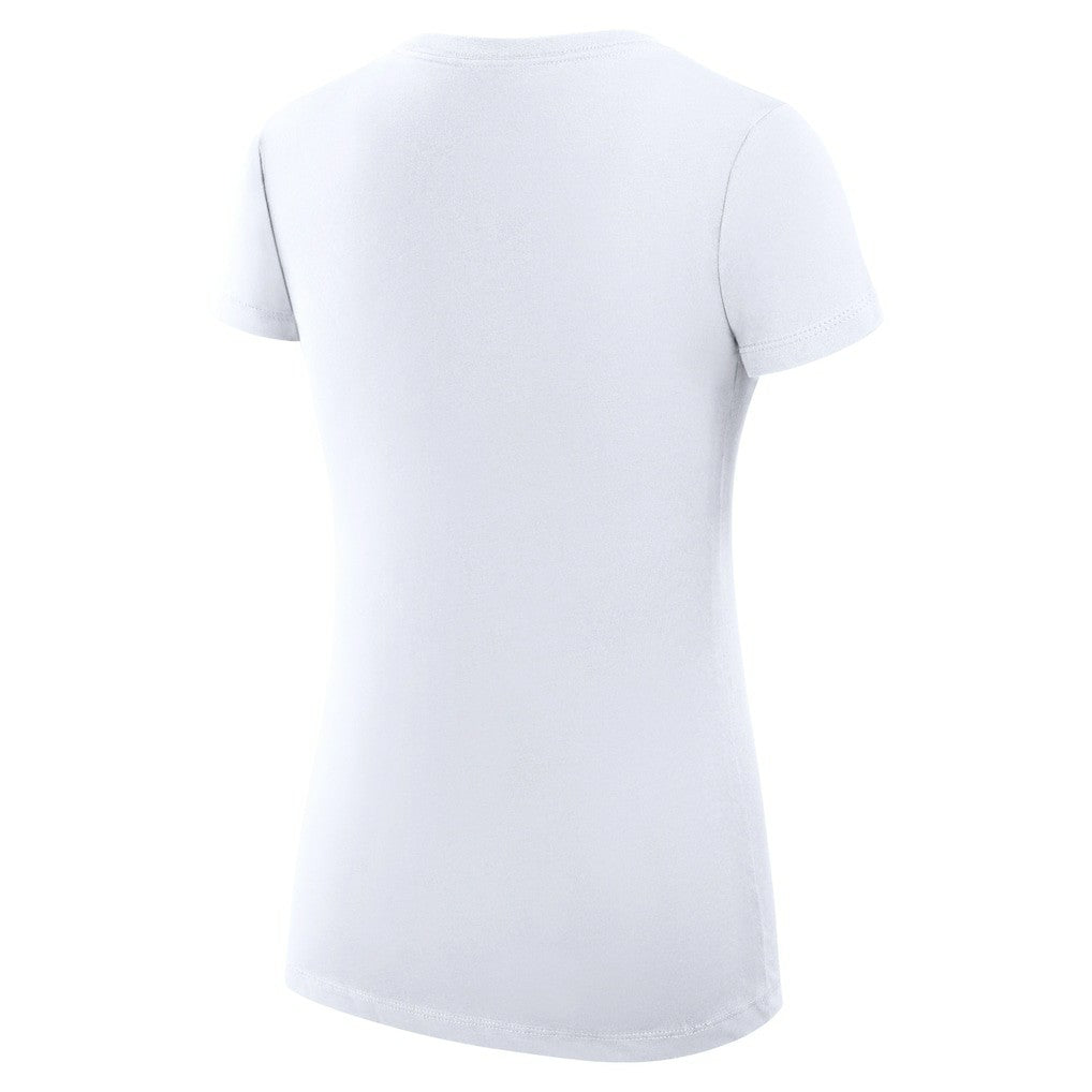 Indiana Pacers G-III 4Her by Carl Banks Women's Super-Slim Fit Lightweight Team Sport V-Neck T-Shirt - White on sale