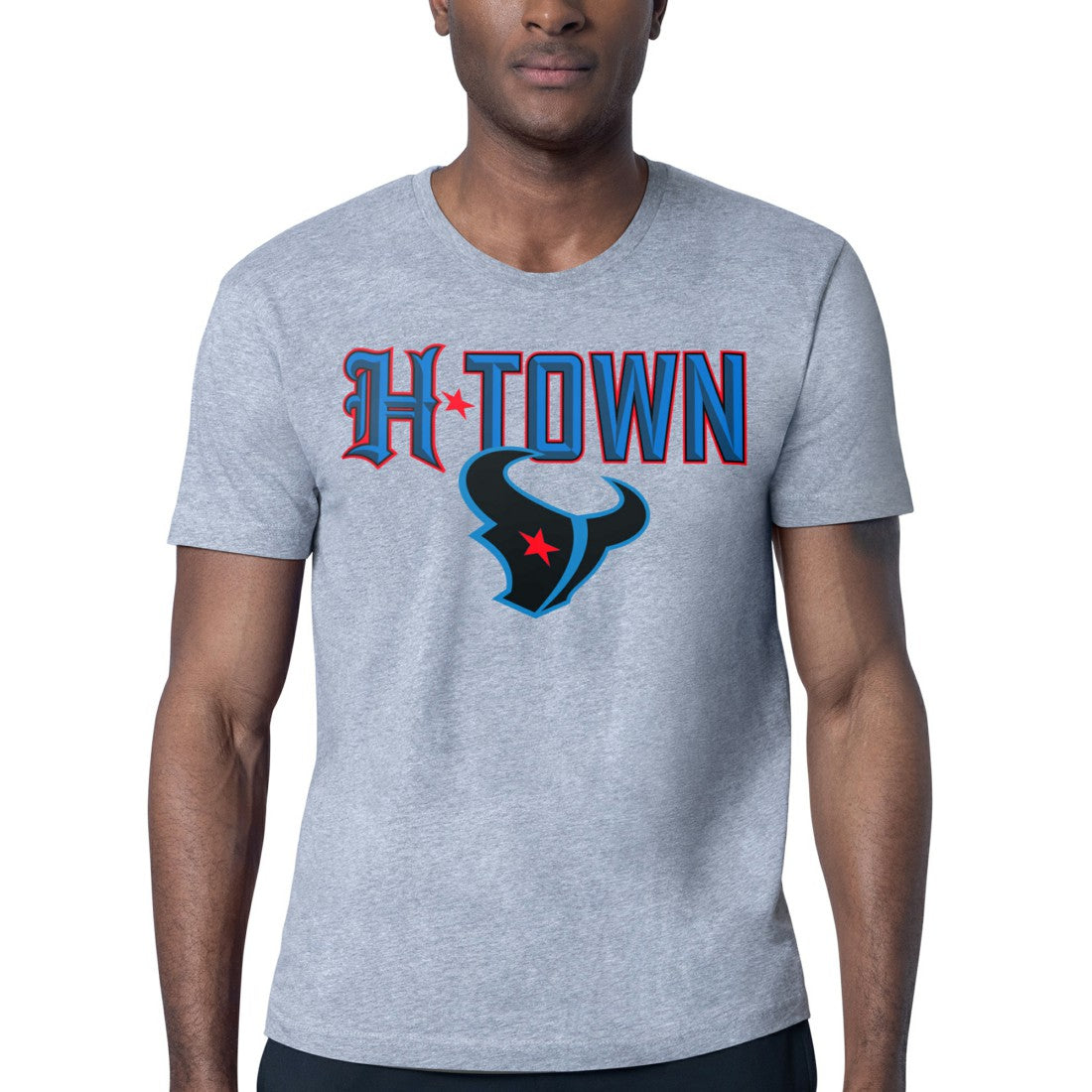 Houston Texans Starter H-Town Graphic T-Shirt - Heather Gray for sale