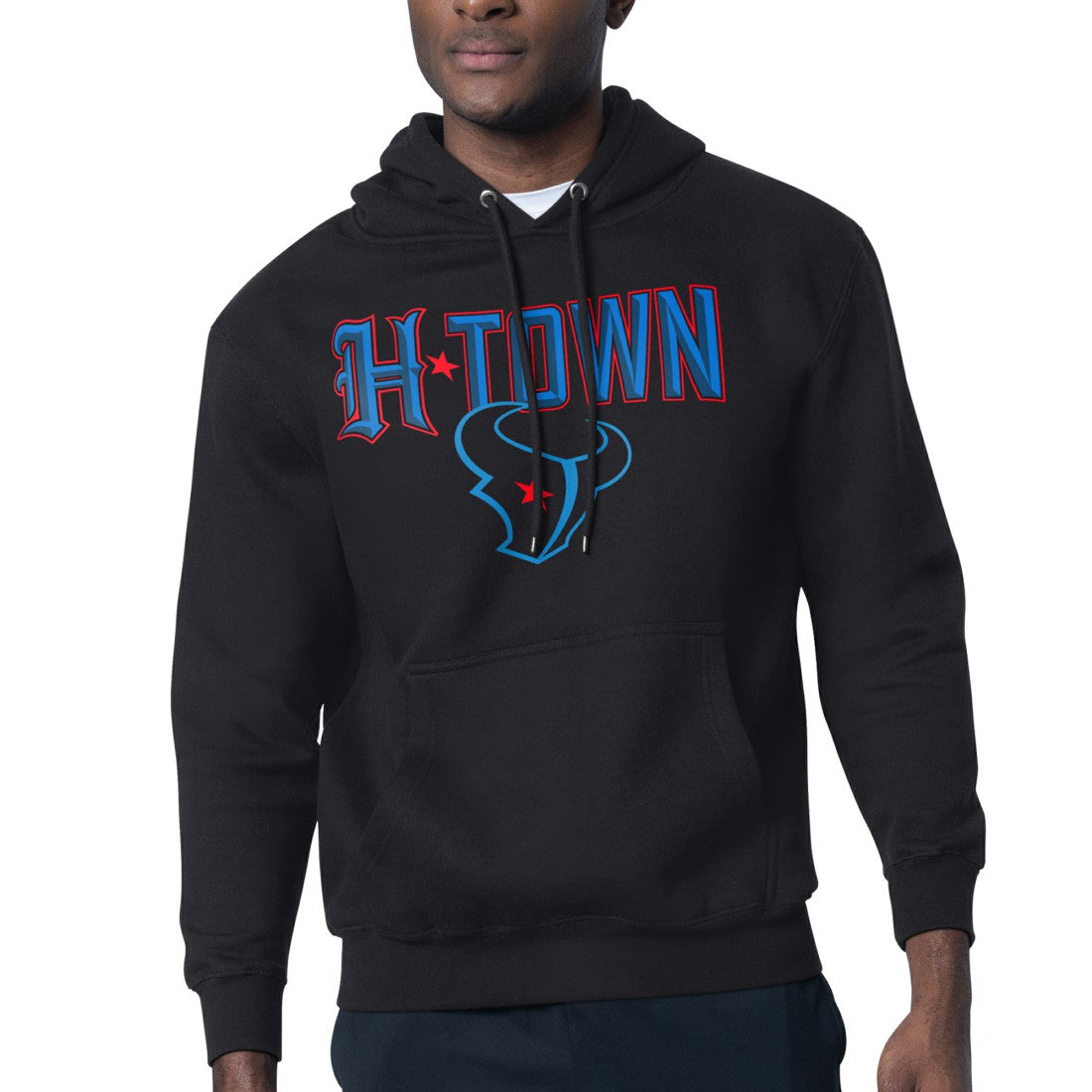 Houston Texans Starter H-Town Graphic Fleece Pullover Hoodie - Black for sale