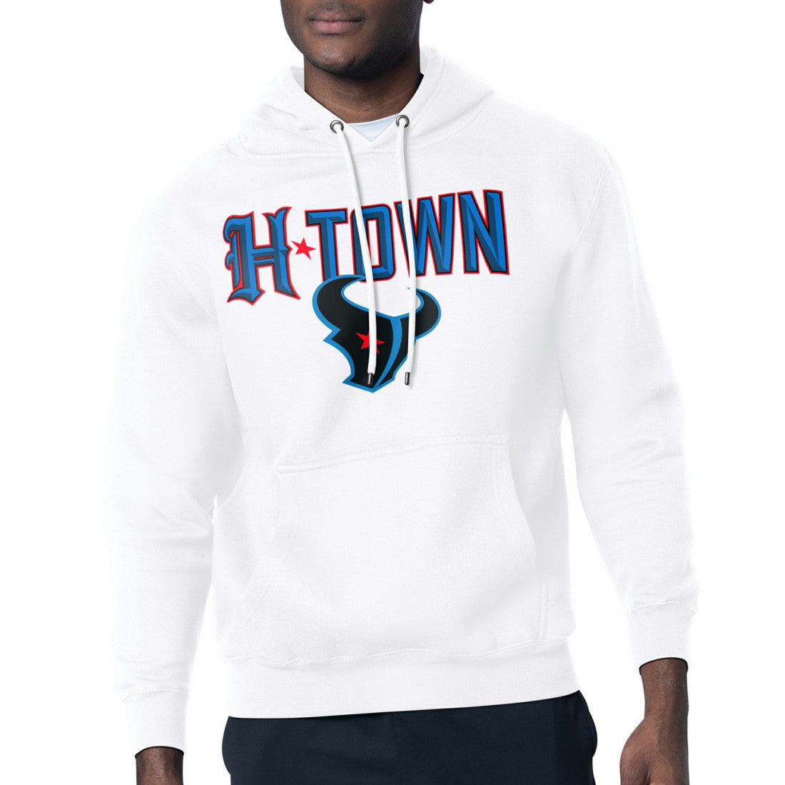 Houston Texans Starter H-Town Graphic Fleece Pullover Hoodie - White outlet