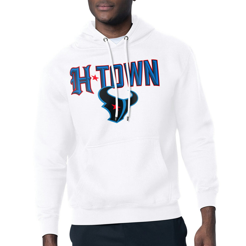 Houston Texans Starter H-Town Graphic Fleece Pullover Hoodie - White outlet