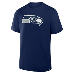 Seattle Seahawks Field Goal Legacy T-Shirt - College Navy on sale