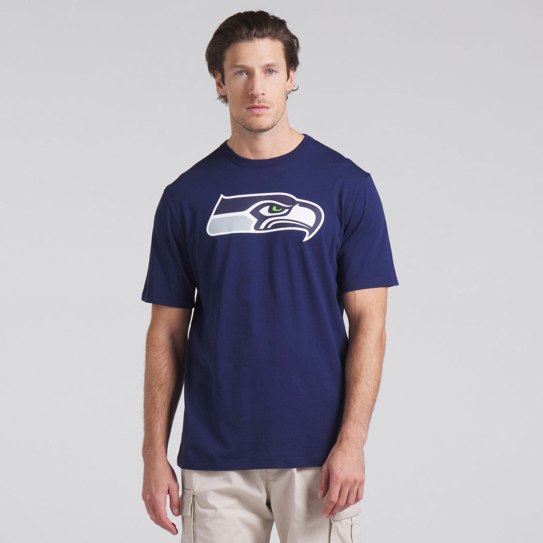 Seattle Seahawks Field Goal Legacy T-Shirt - College Navy on sale