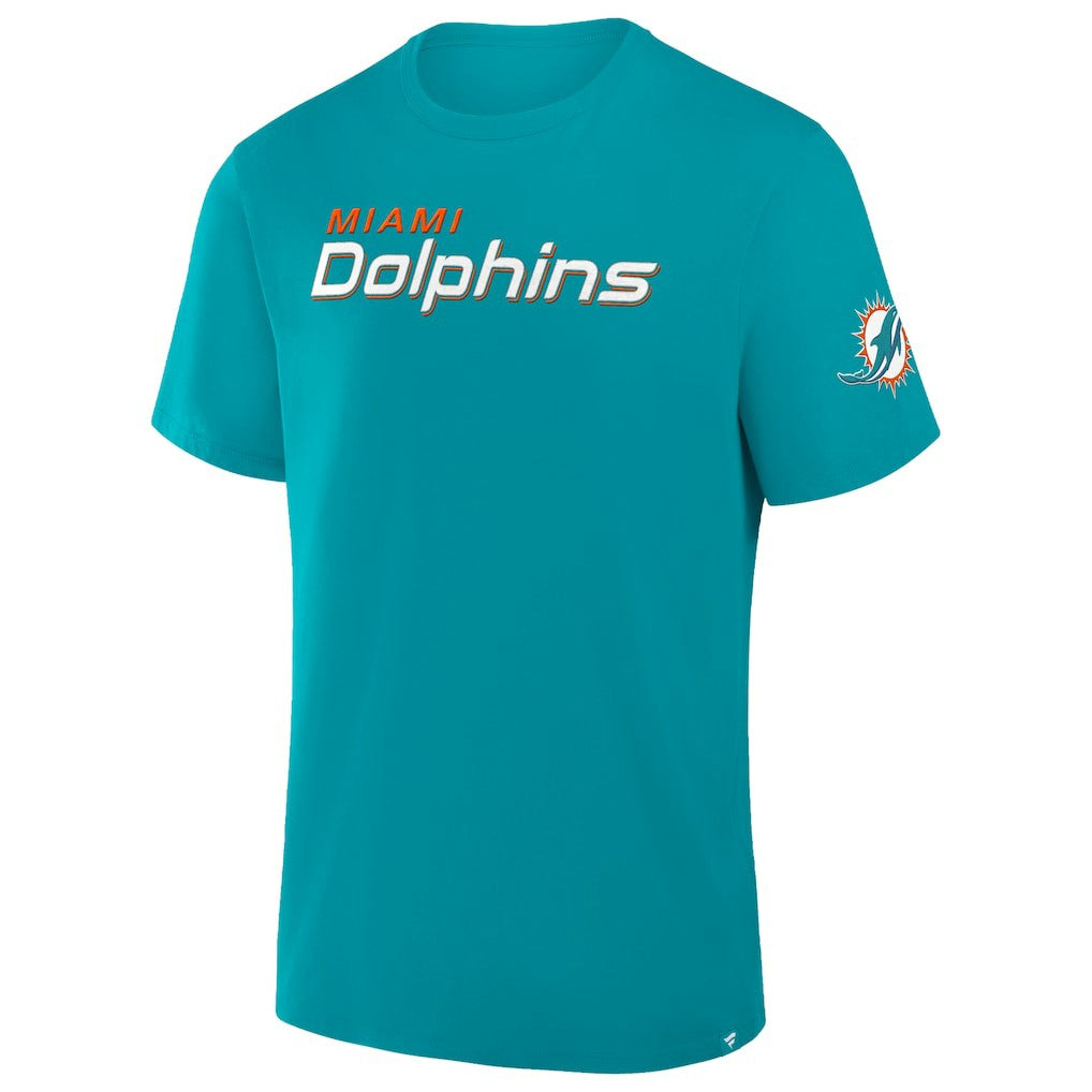 Miami Dolphins Option Route Legacy T-Shirt - Aqua cheap