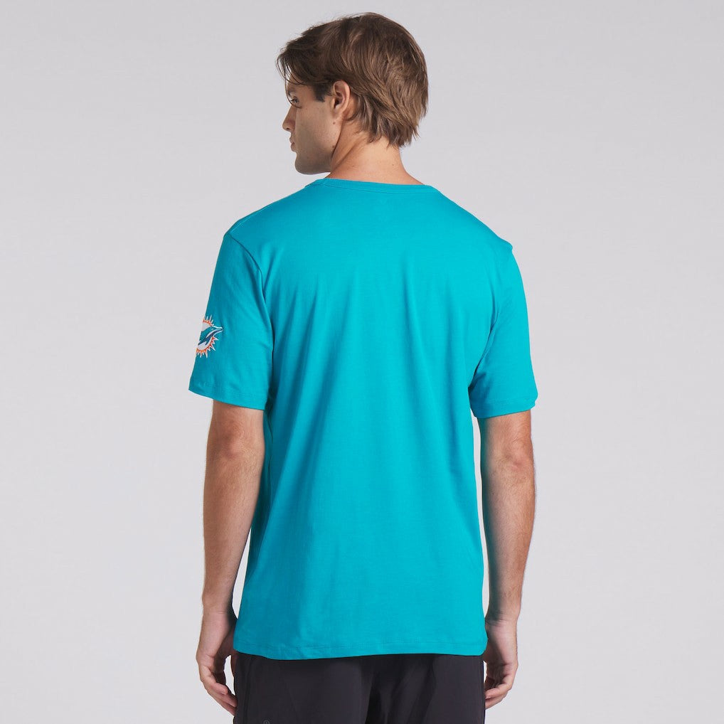 Miami Dolphins Option Route Legacy T-Shirt - Aqua cheap