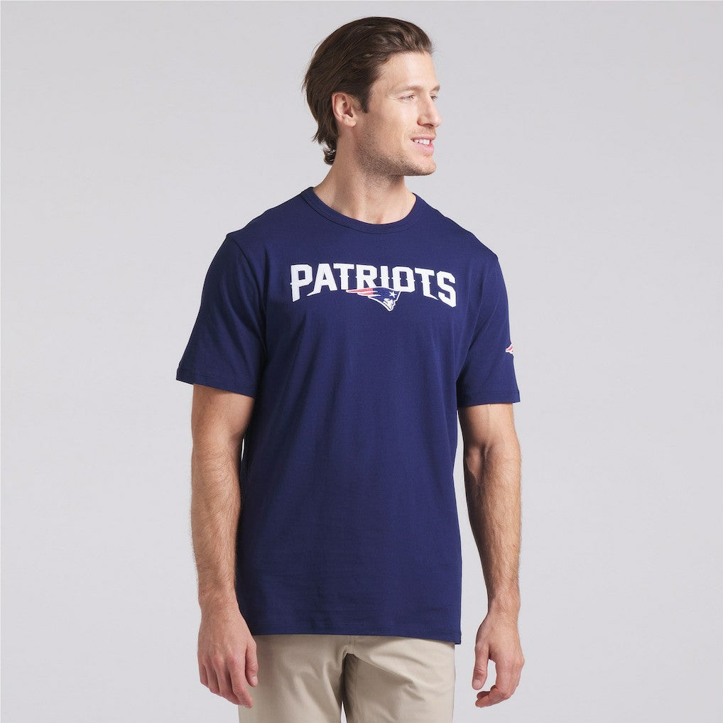 New England Patriots Option Route Legacy T-Shirt - Navy discount