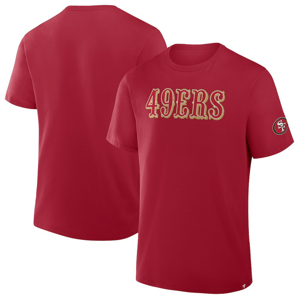 San Francisco 49ers Option Route Legacy T-Shirt - Scarlet cheap