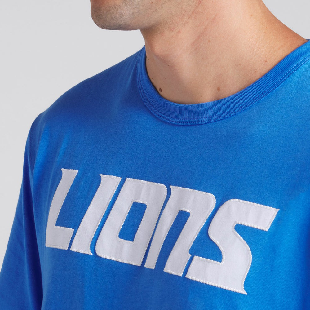 Detroit Lions Option Route Legacy T-Shirt - Blue on sale