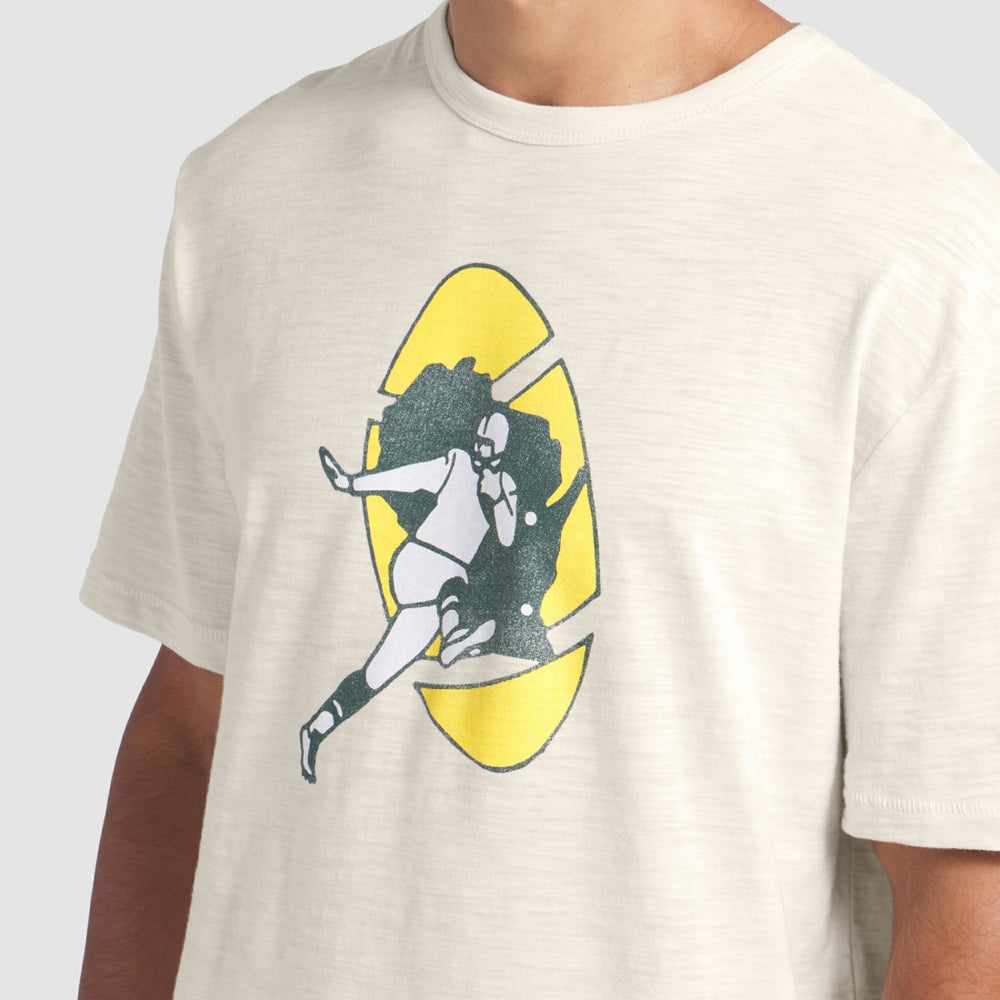 Green Bay Packers Slub T-Shirt - Cream online