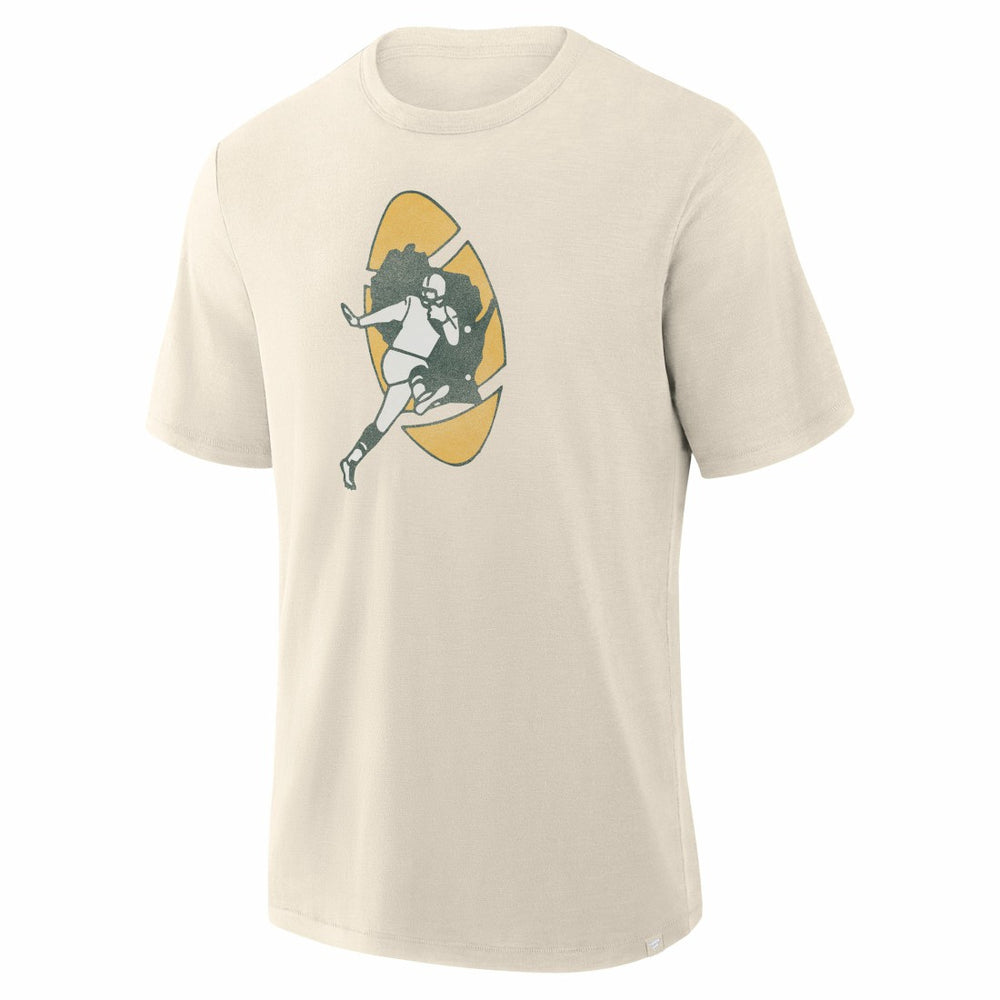Green Bay Packers Slub T-Shirt - Cream online
