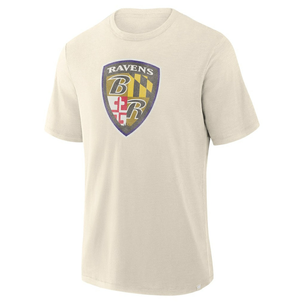 Baltimore Ravens Slub T-Shirt - Cream discount