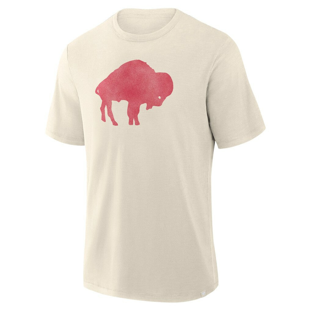 Buffalo Bills Slub T-Shirt - Cream on sale