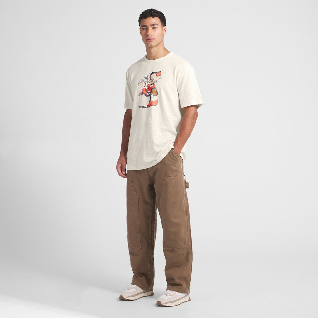 Cleveland Browns Slub T-Shirt - Cream outlet