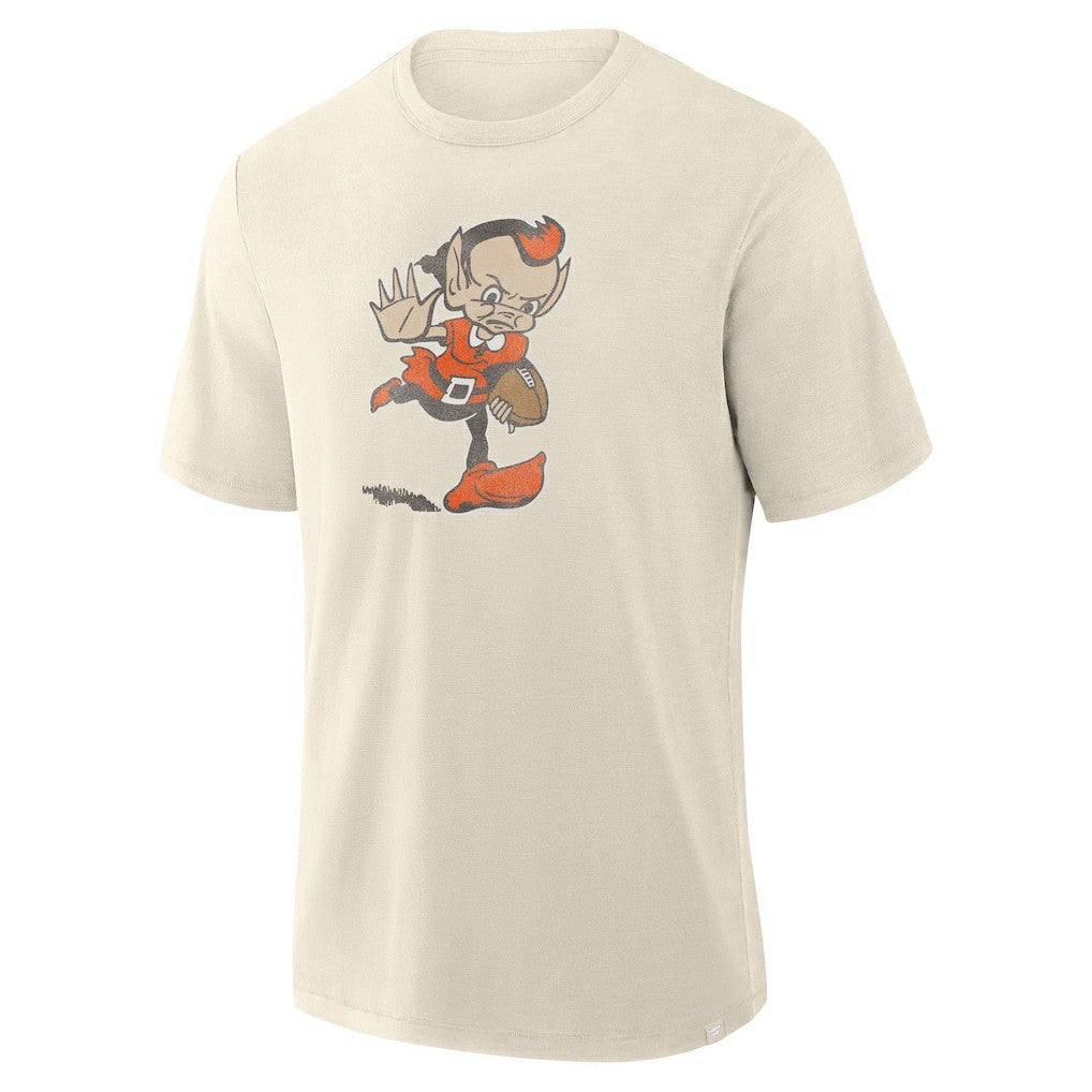 Cleveland Browns Slub T-Shirt - Cream outlet