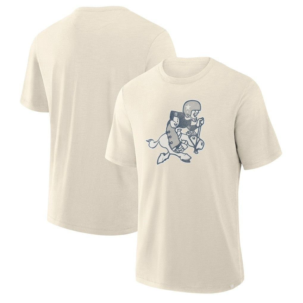 Dallas Cowboys Slub T-Shirt - Cream on sale