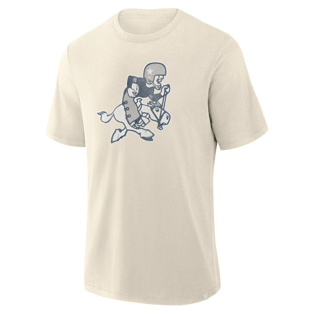 Dallas Cowboys Slub T-Shirt - Cream on sale
