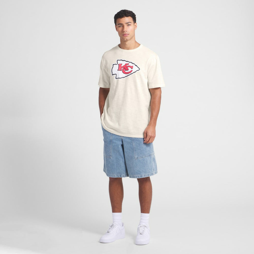 Kansas City Chiefs Slub T-Shirt - Cream sale