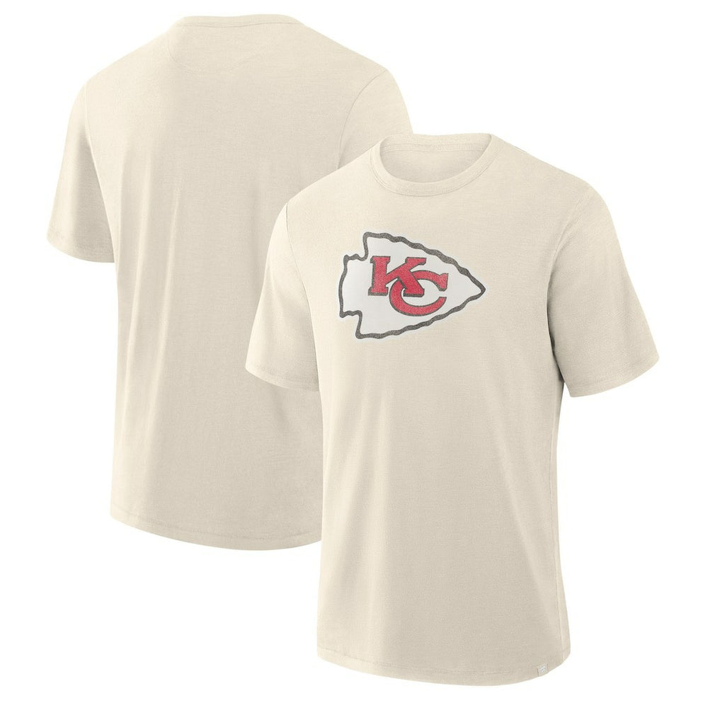 Kansas City Chiefs Slub T-Shirt - Cream sale
