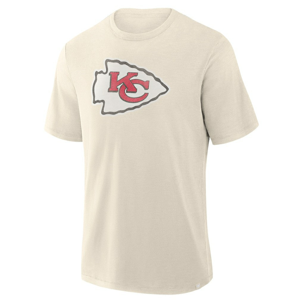 Kansas City Chiefs Slub T-Shirt - Cream sale