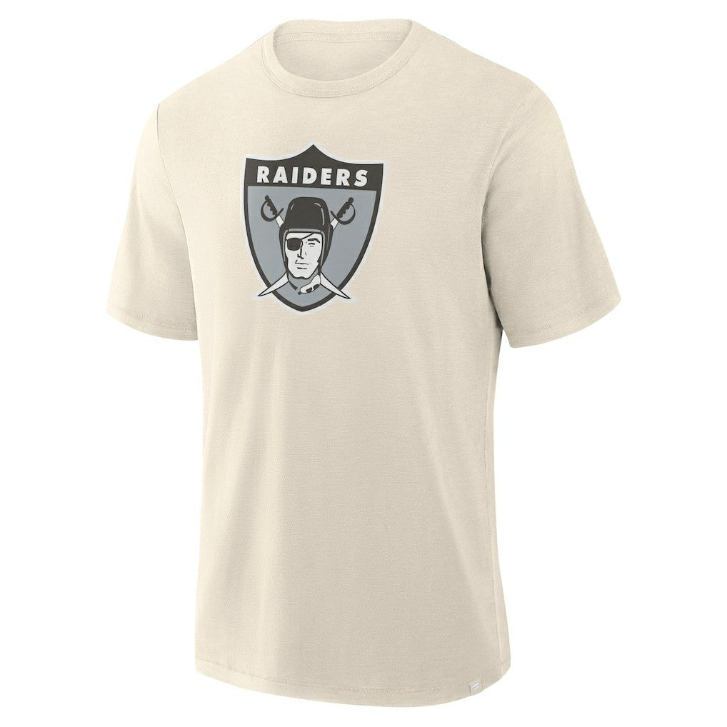 Las Vegas Raiders Slub T-Shirt - Cream on sale