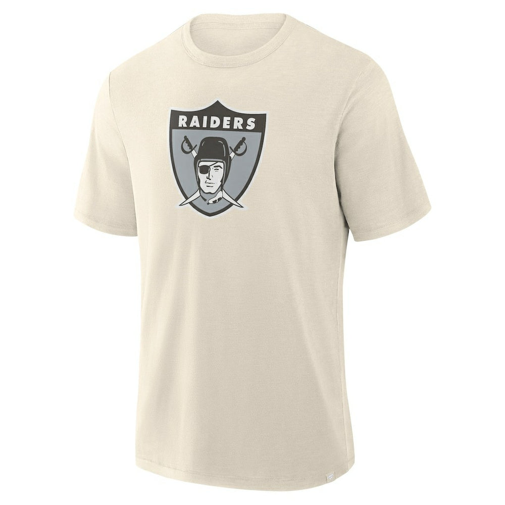 Las Vegas Raiders Slub T-Shirt - Cream on sale