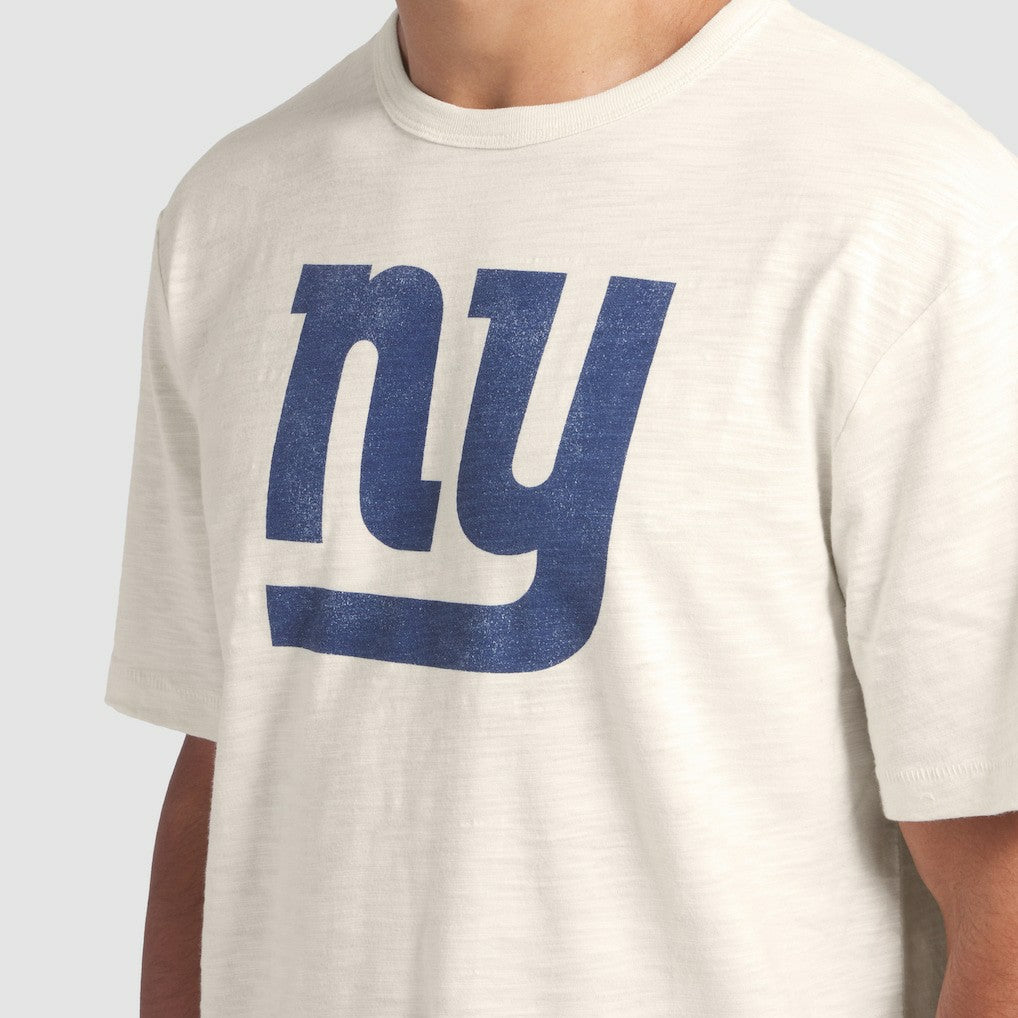 New York Giants Slub T-Shirt - Cream for sale