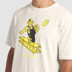 Pittsburgh Steelers Slub T-Shirt - Cream for sale