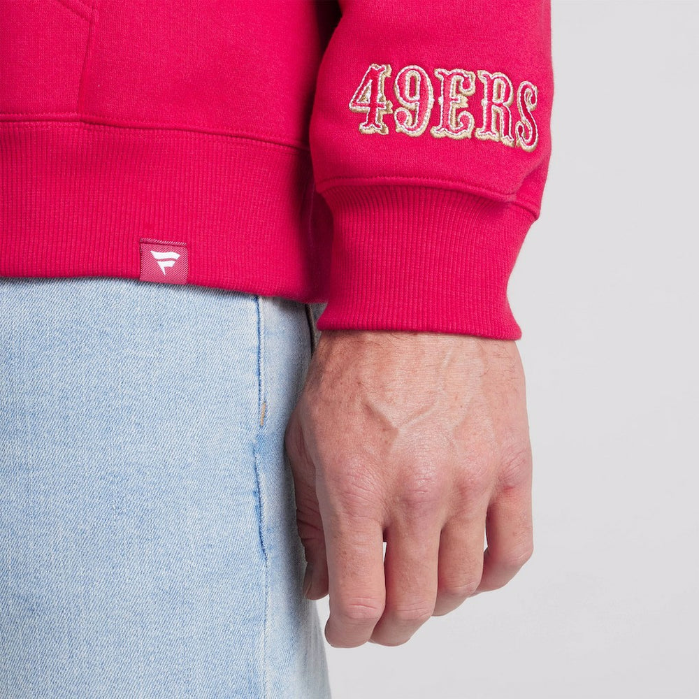San Francisco 49ers Pylon Cam Legacy Pullover Hoodie - Scarlet on sale