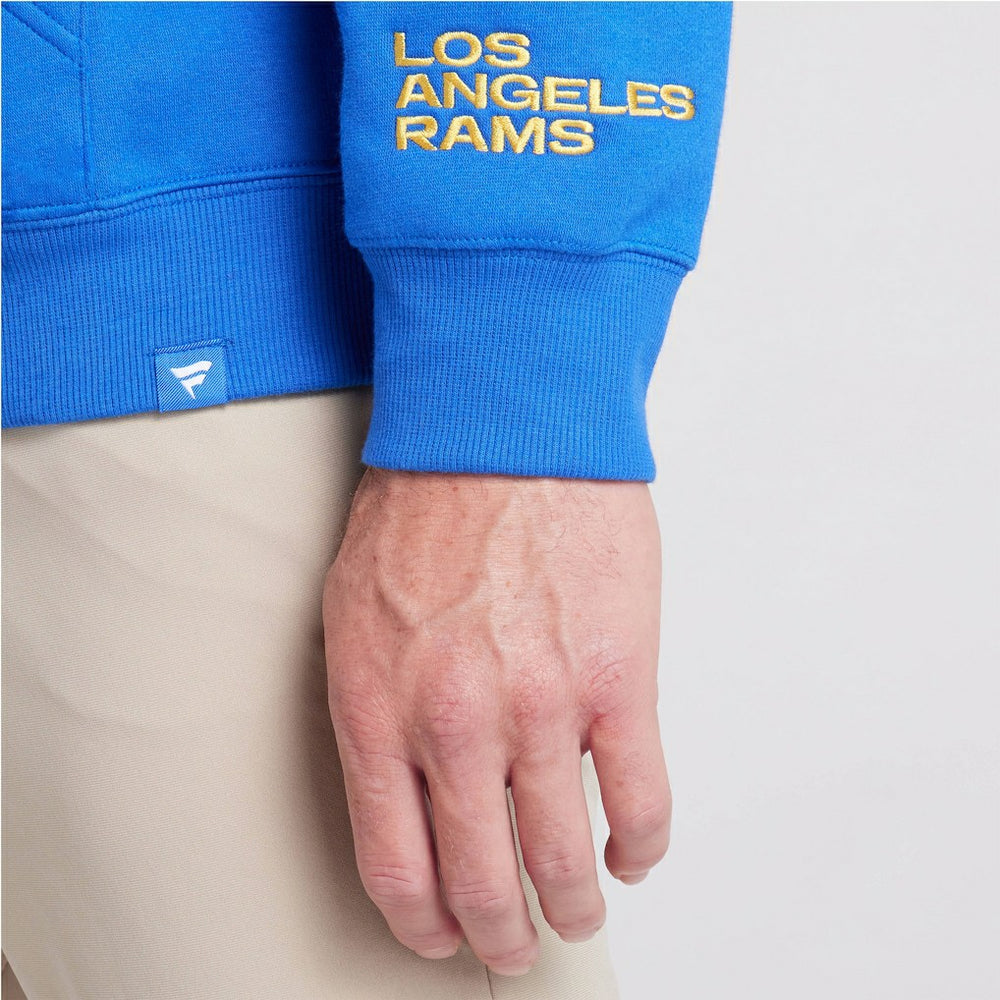 Los Angeles Rams Pylon Cam Legacy Pullover Hoodie - Royal on sale