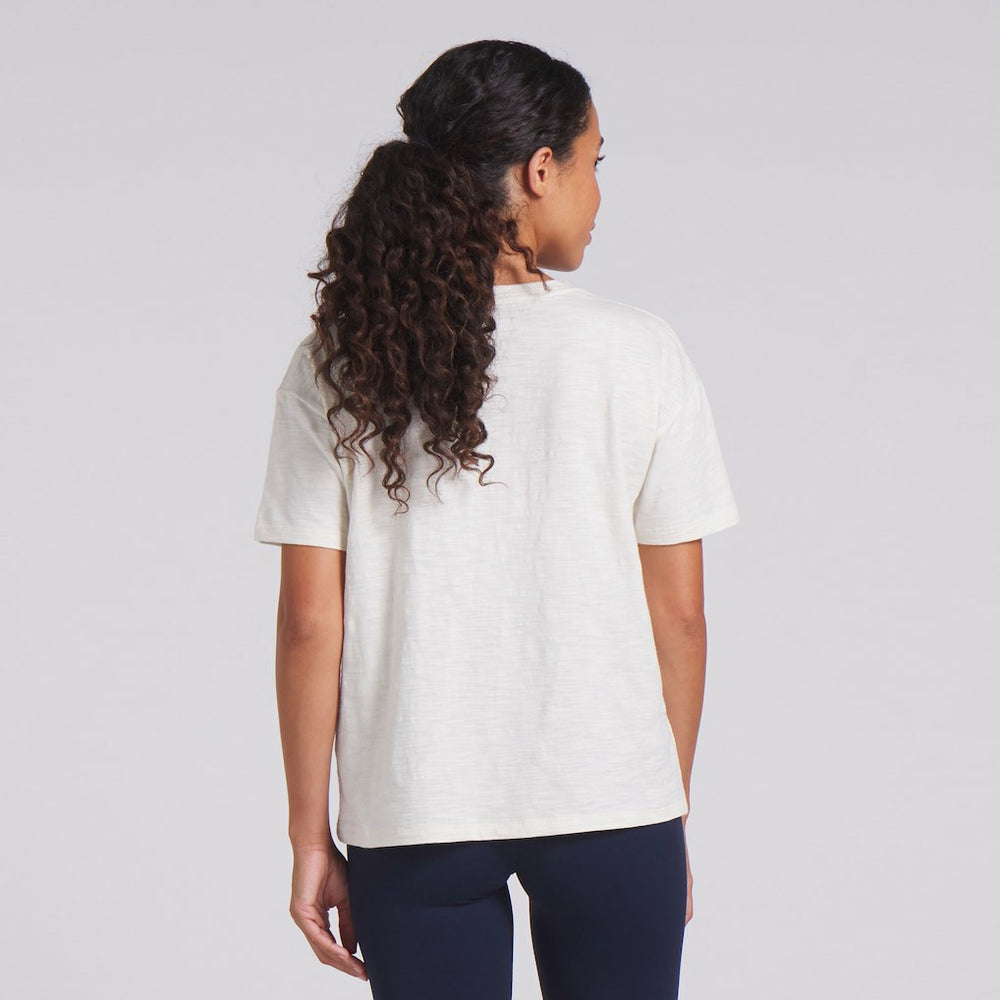 Chicago Bears Women's Trick Play Slub Boxy T-Shirt - Cream on sale