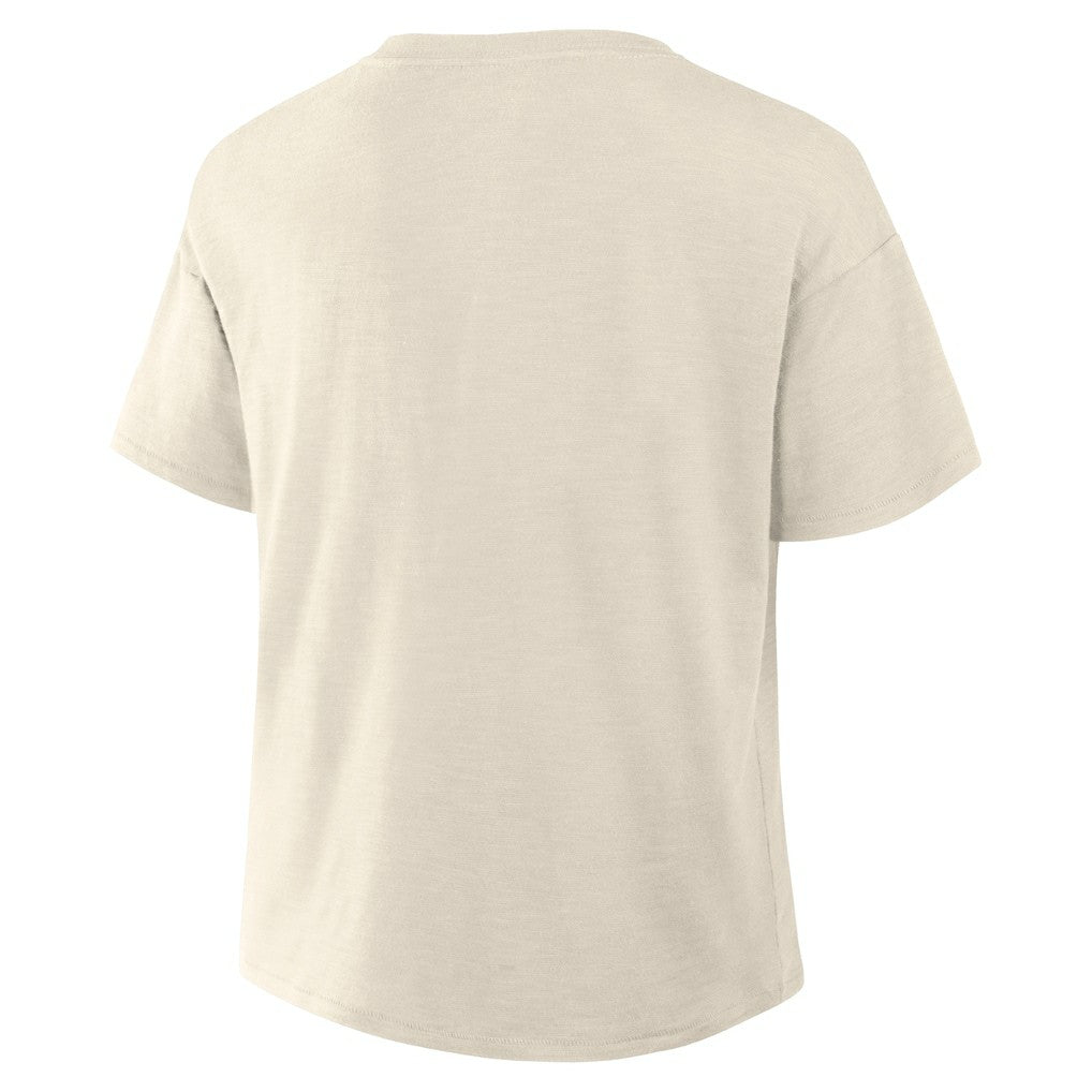 Dallas Cowboys Women's Trick Play Slub Boxy T-Shirt - Cream discount