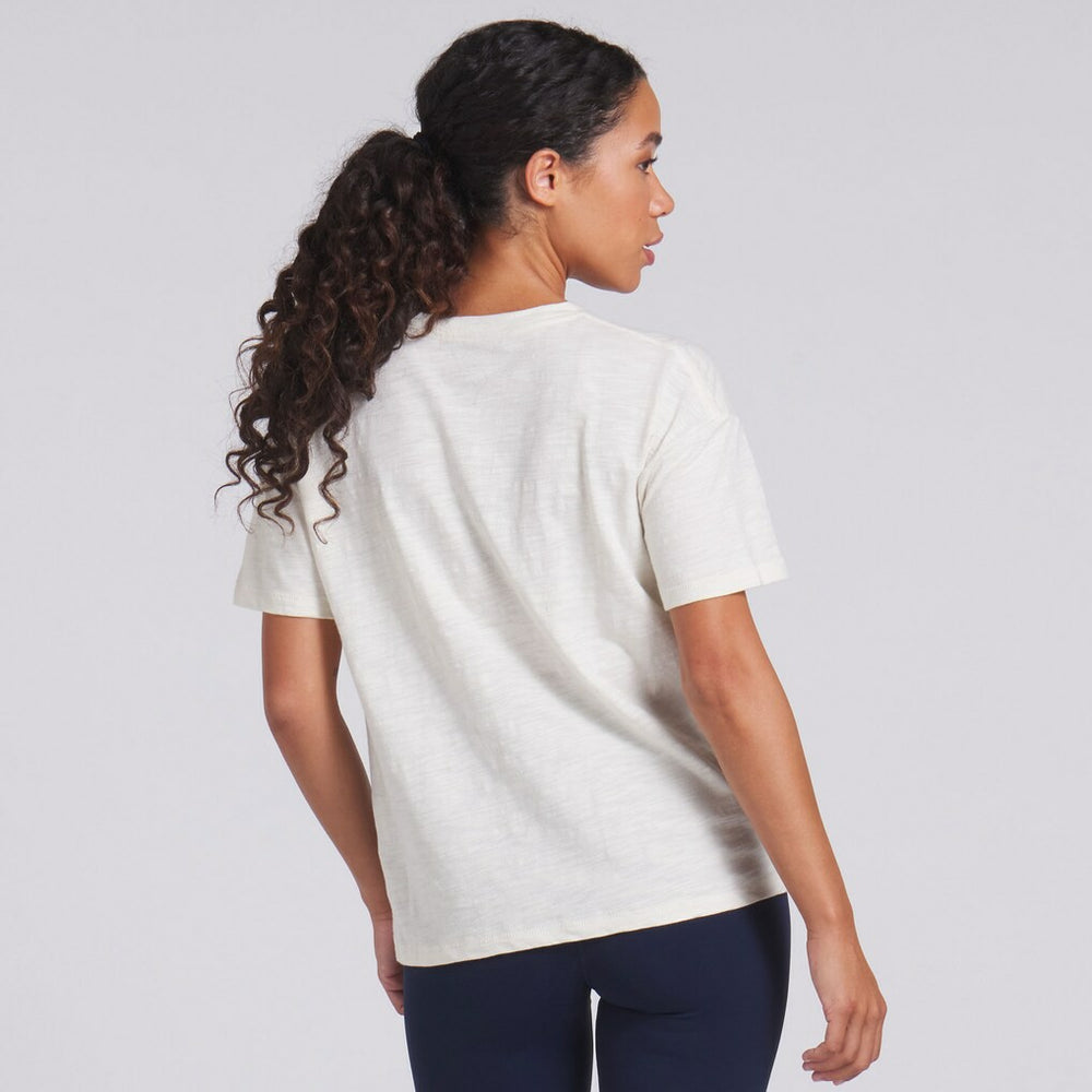 Dallas Cowboys Women's Trick Play Slub Boxy T-Shirt - Cream discount
