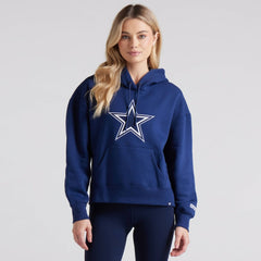 Dallas Cowboys Women's Legacy Fleece Pullover Hoodie - Navy on sale