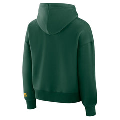 Green Bay Packers Women's Legacy Fleece Pullover Hoodie - Green outlet