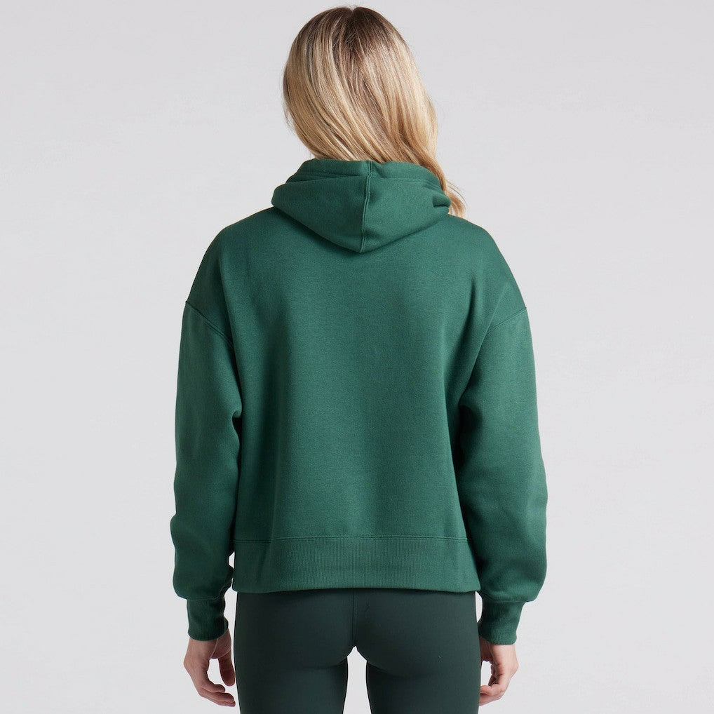 Green Bay Packers Women's Legacy Fleece Pullover Hoodie - Green outlet