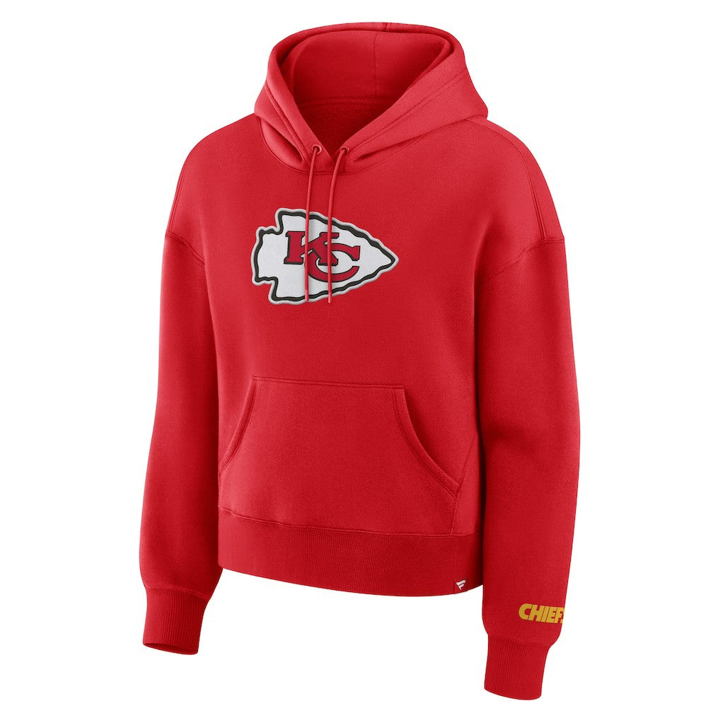 Kansas City Chiefs Women's Legacy Fleece Pullover Hoodie - Red on sale