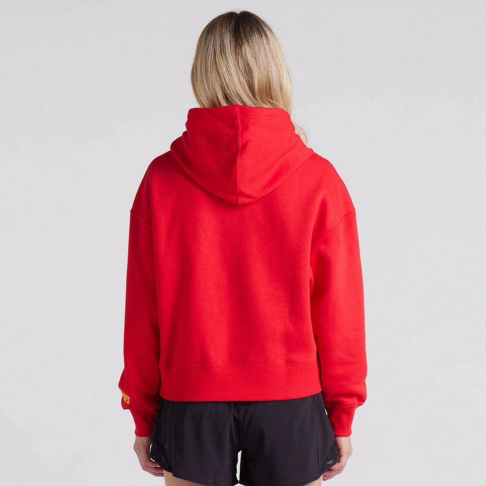 Kansas City Chiefs Women's Legacy Fleece Pullover Hoodie - Red on sale
