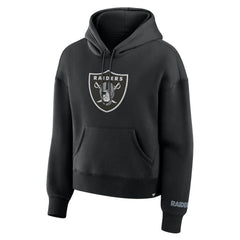Las Vegas Raiders Women's Legacy Fleece Pullover Hoodie - Black on sale