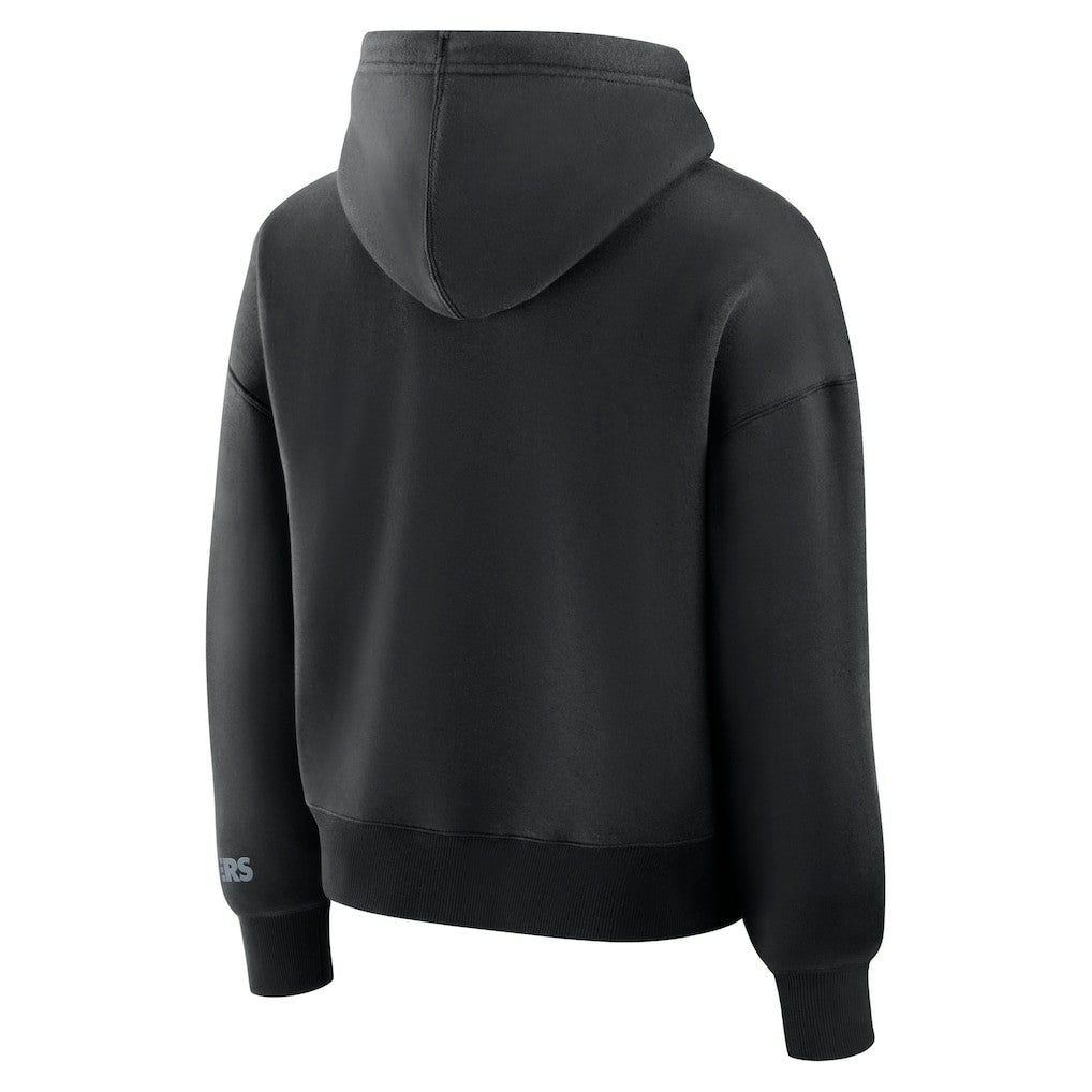 Las Vegas Raiders Women's Legacy Fleece Pullover Hoodie - Black on sale