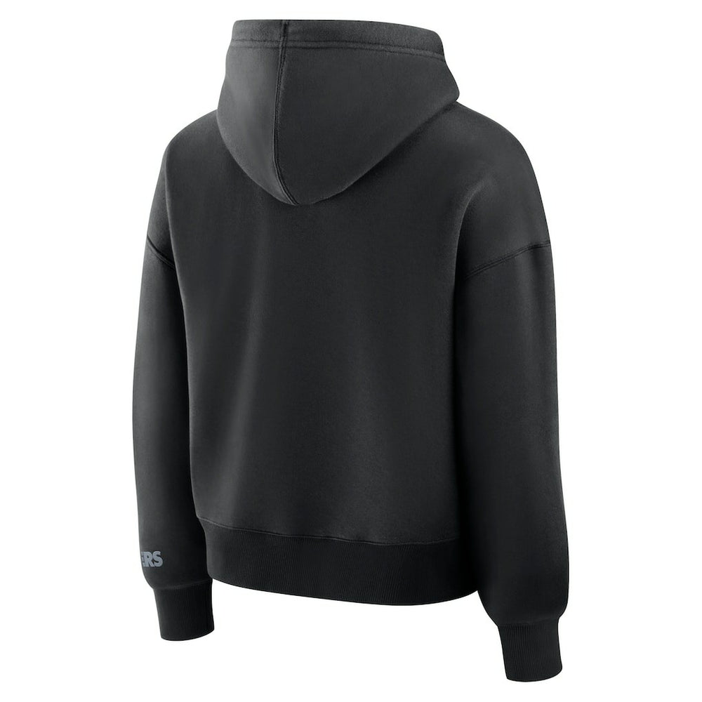 Las Vegas Raiders Women's Legacy Fleece Pullover Hoodie - Black on sale