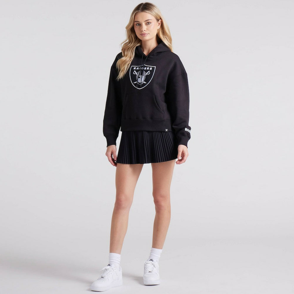 Las Vegas Raiders Women's Legacy Fleece Pullover Hoodie - Black on sale