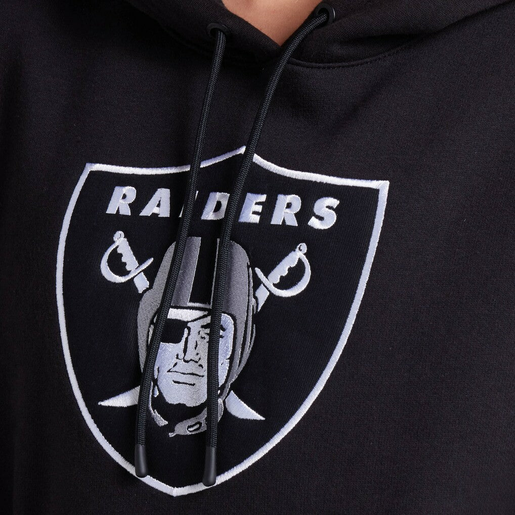 Las Vegas Raiders Women's Legacy Fleece Pullover Hoodie - Black on sale