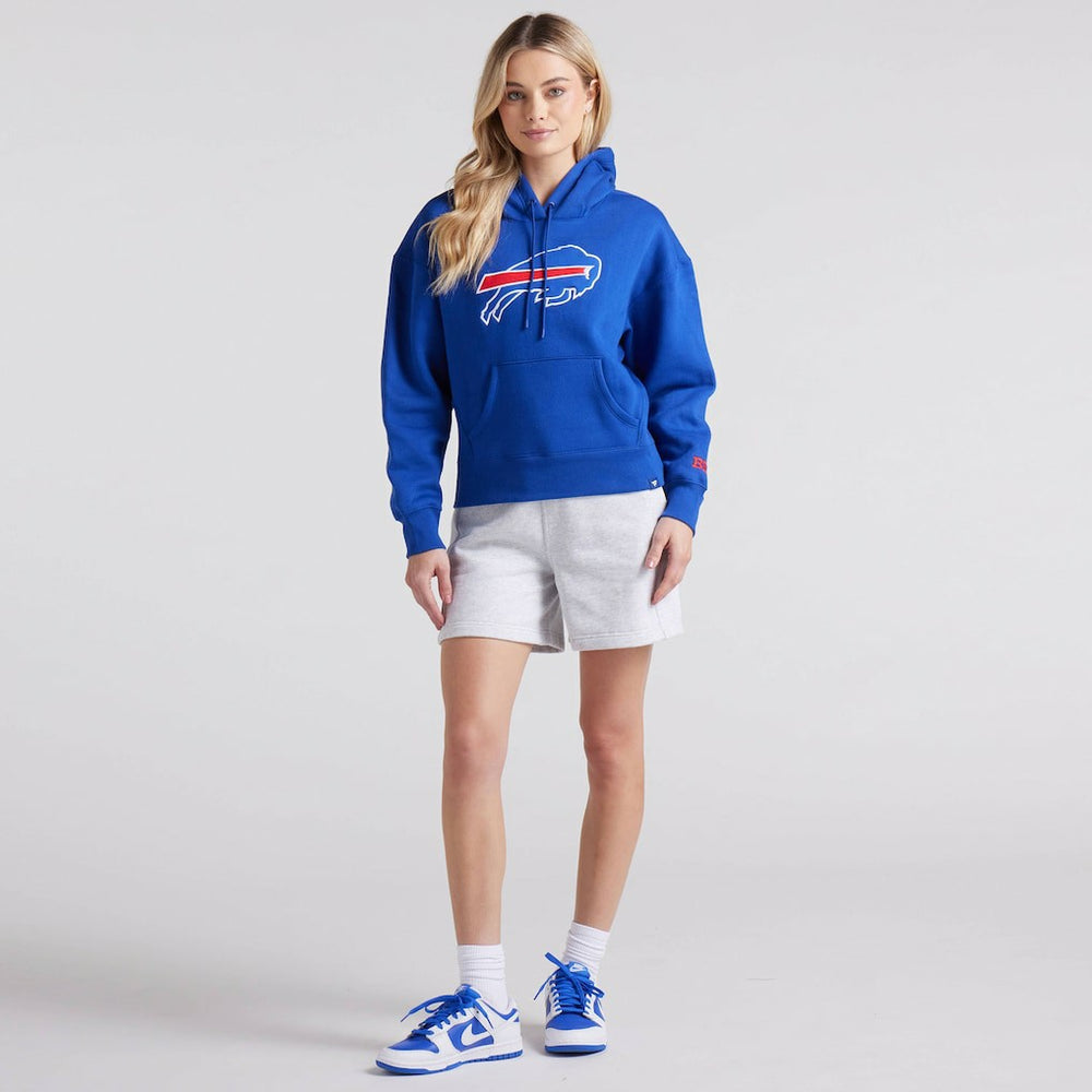 Buffalo Bills Women's Legacy Fleece Pullover Hoodie - Royal on sale