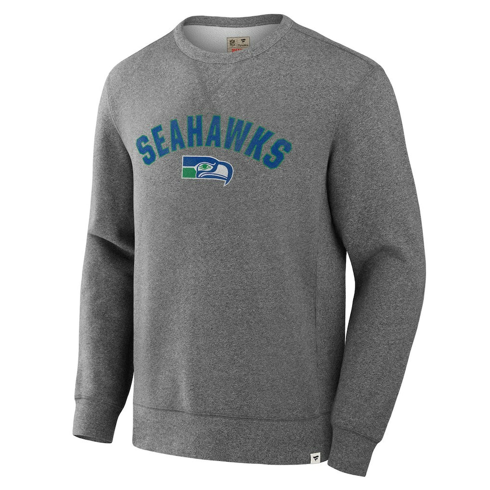 Seattle Seahawks Loop Terry Pullover Sweatshirt - Heather Gray cheap