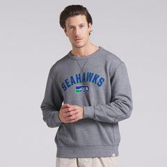 Seattle Seahawks Loop Terry Pullover Sweatshirt - Heather Gray cheap