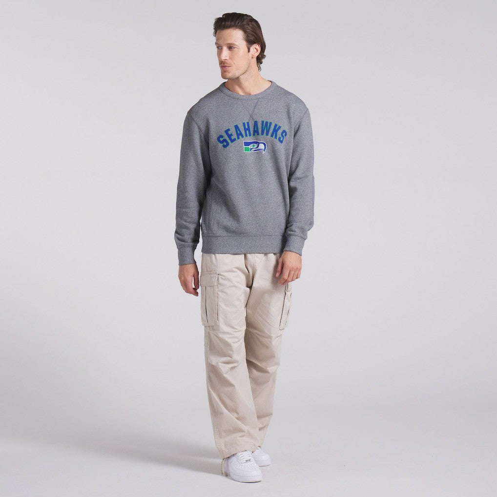 Seattle Seahawks Loop Terry Pullover Sweatshirt - Heather Gray cheap